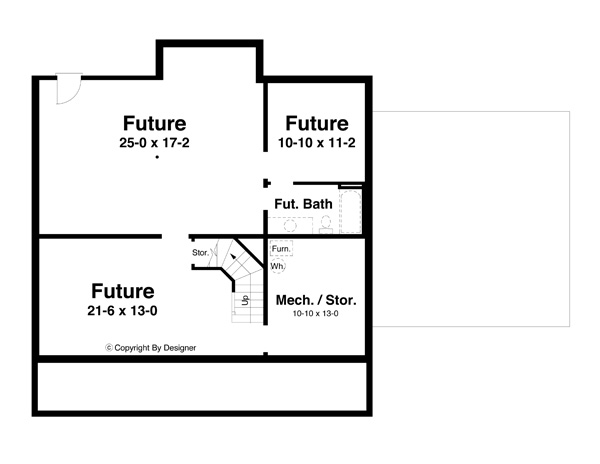 Lower Level image of JUNIPER House Plan